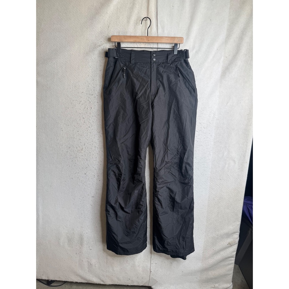 Rawik Mens Black Insulated Snow Pants Style 8190A Ski Snowboard Pockets Medium